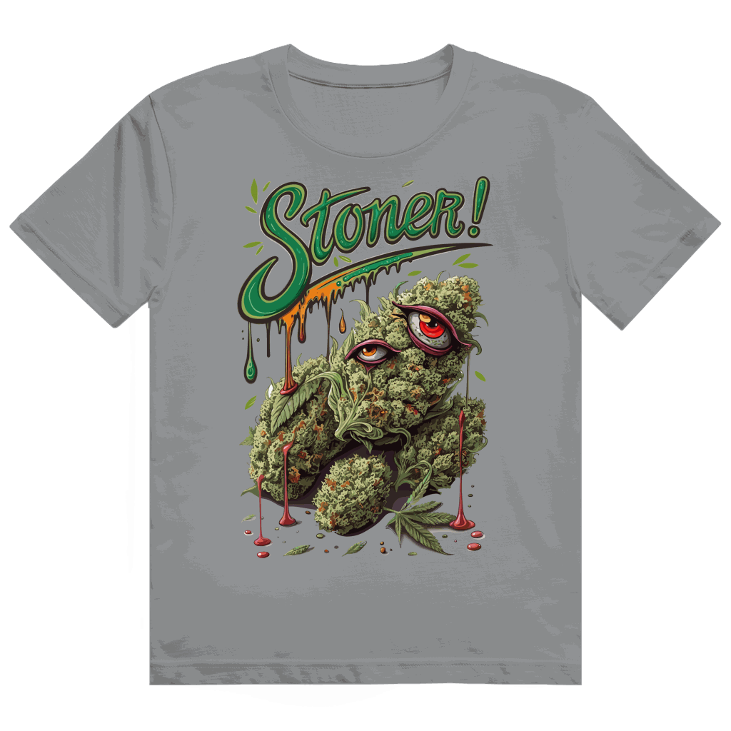 Heavy Cotton T-Shirt - Stoner Print Art | Division420®