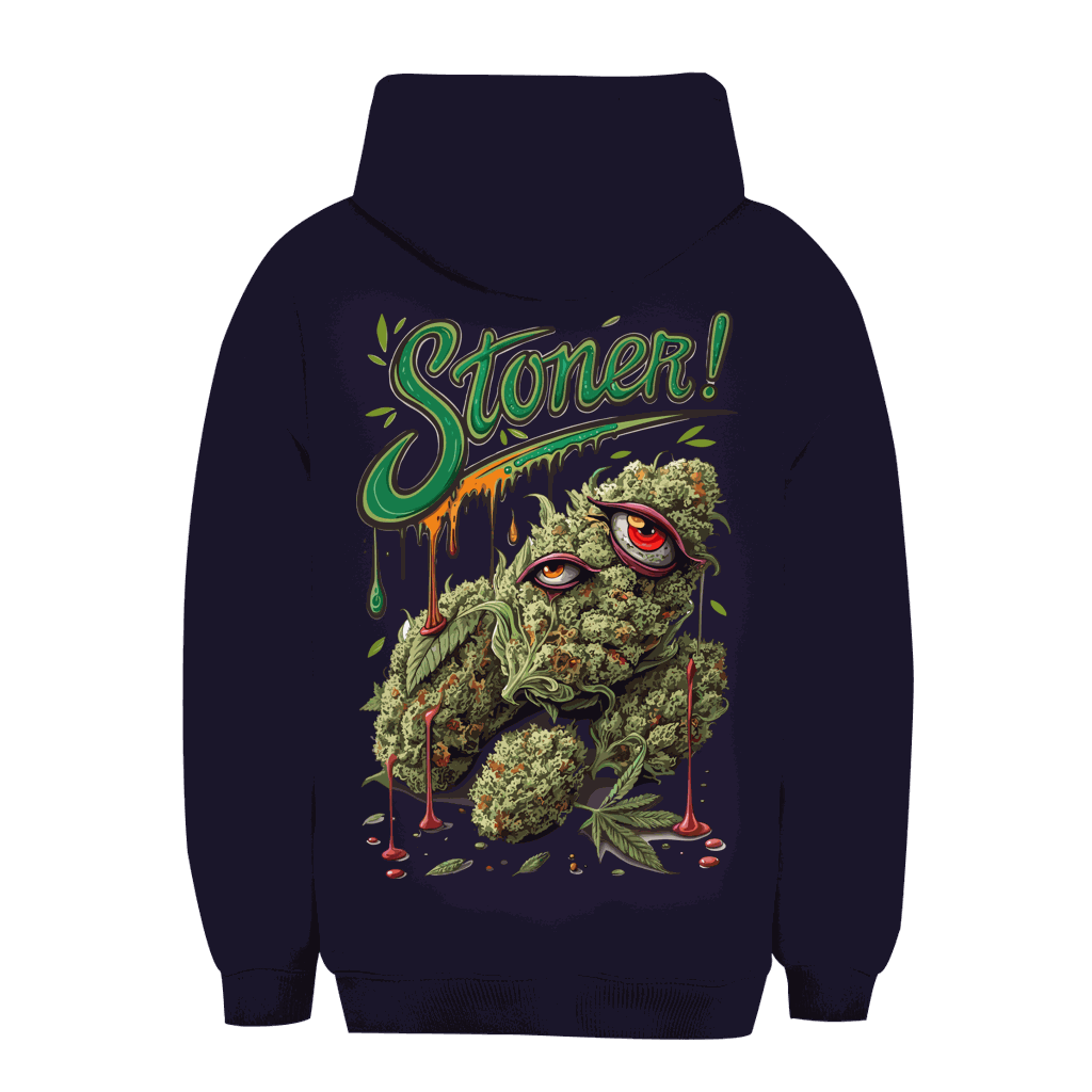 Unisex Oversize Hoodie - Stoner Print Art | Division420®