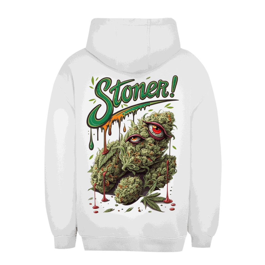 Unisex Oversize Hoodie - Stoner Print Art | Division420®
