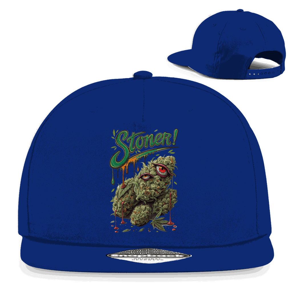 Snapback Rapper Cap - Stoner Print Art | Division420®