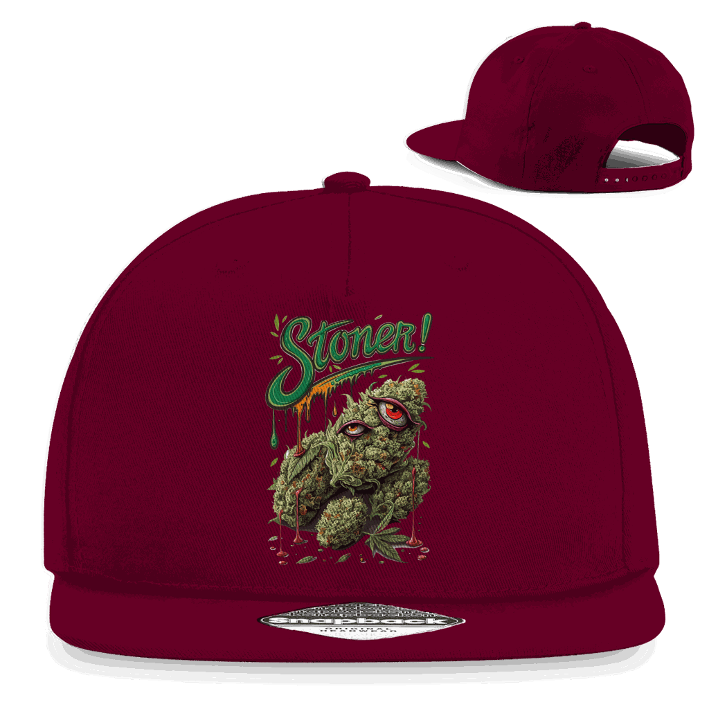 Snapback Rapper Cap - Stoner Print Art | Division420®