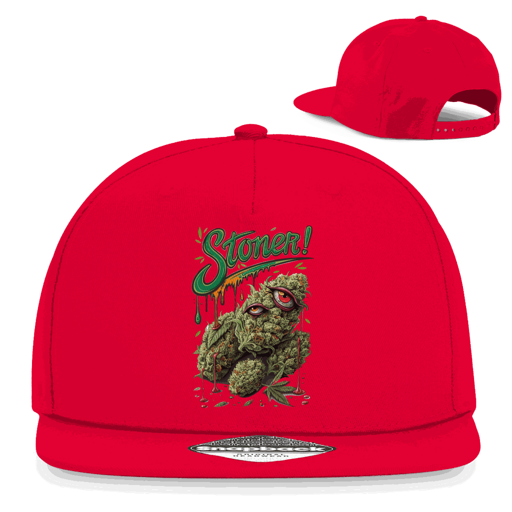 Snapback Rapper Cap - Stoner Print Art | Division420®