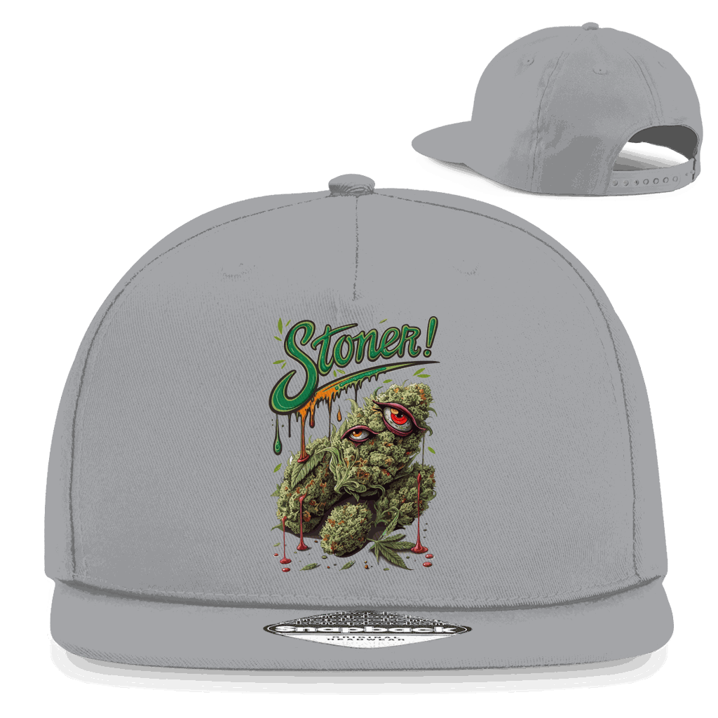 Snapback Rapper Cap - Stoner Print Art | Division420®