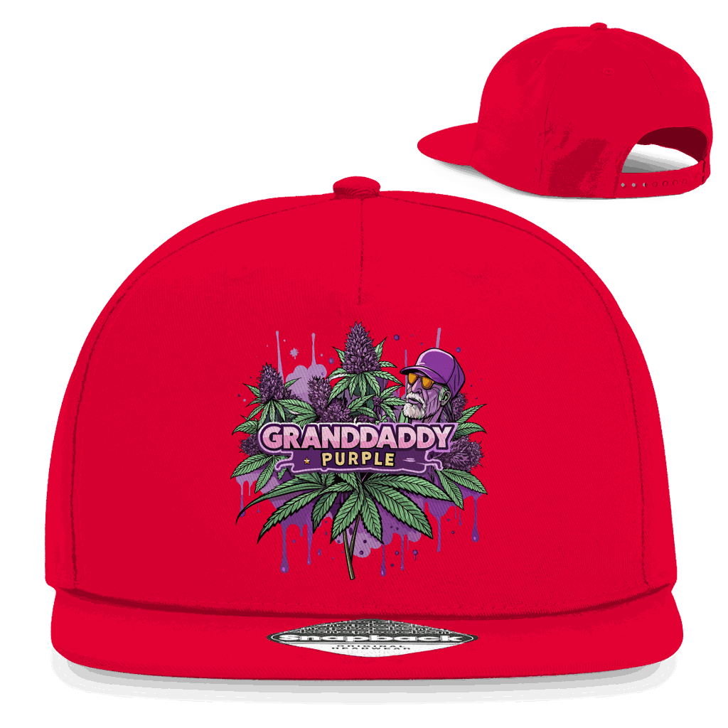 Snapback Rapper Cap - Granddaddy Purple | Division420®