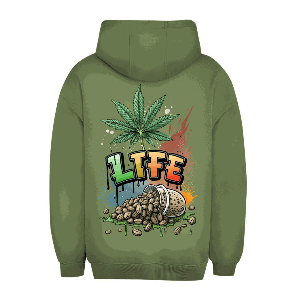 Unisex Oversize Hoodie - Life | Division420®