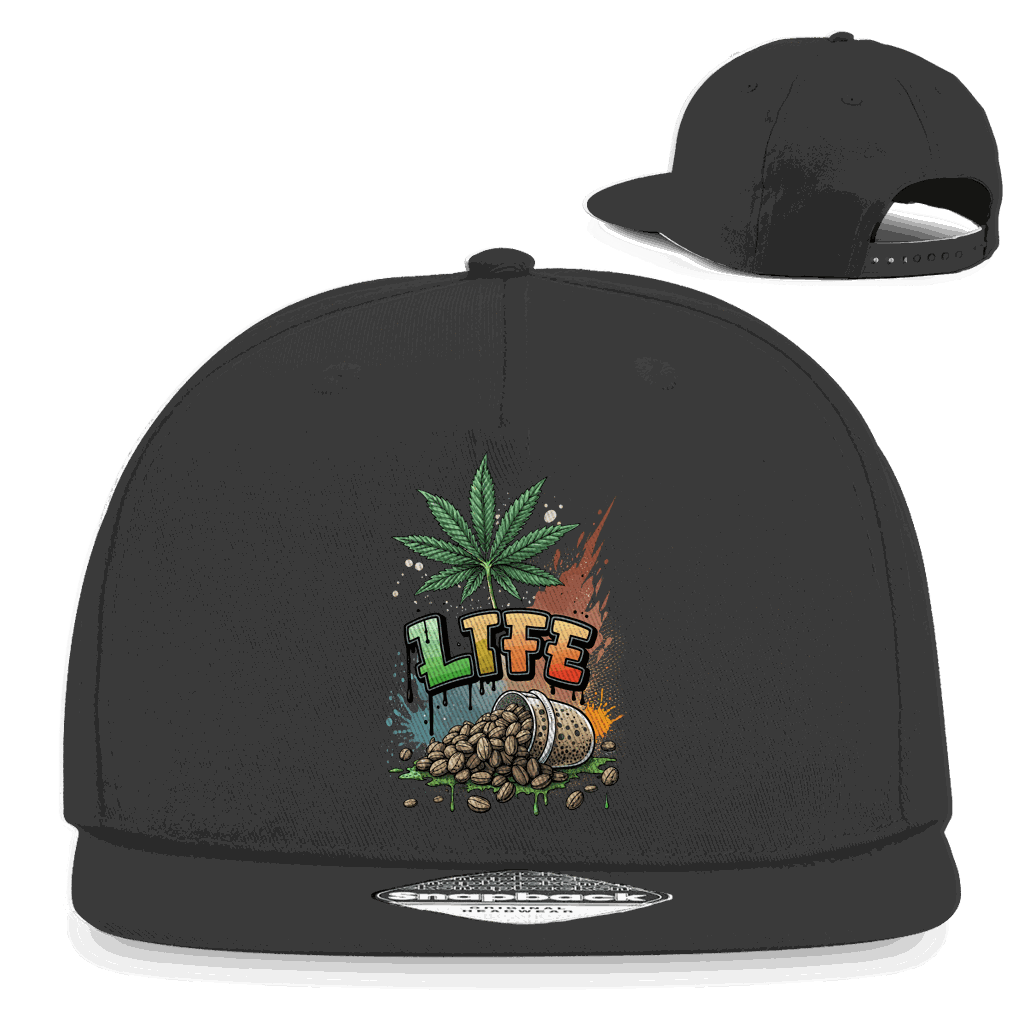 Snapback Rapper Cap - Life | Division420®