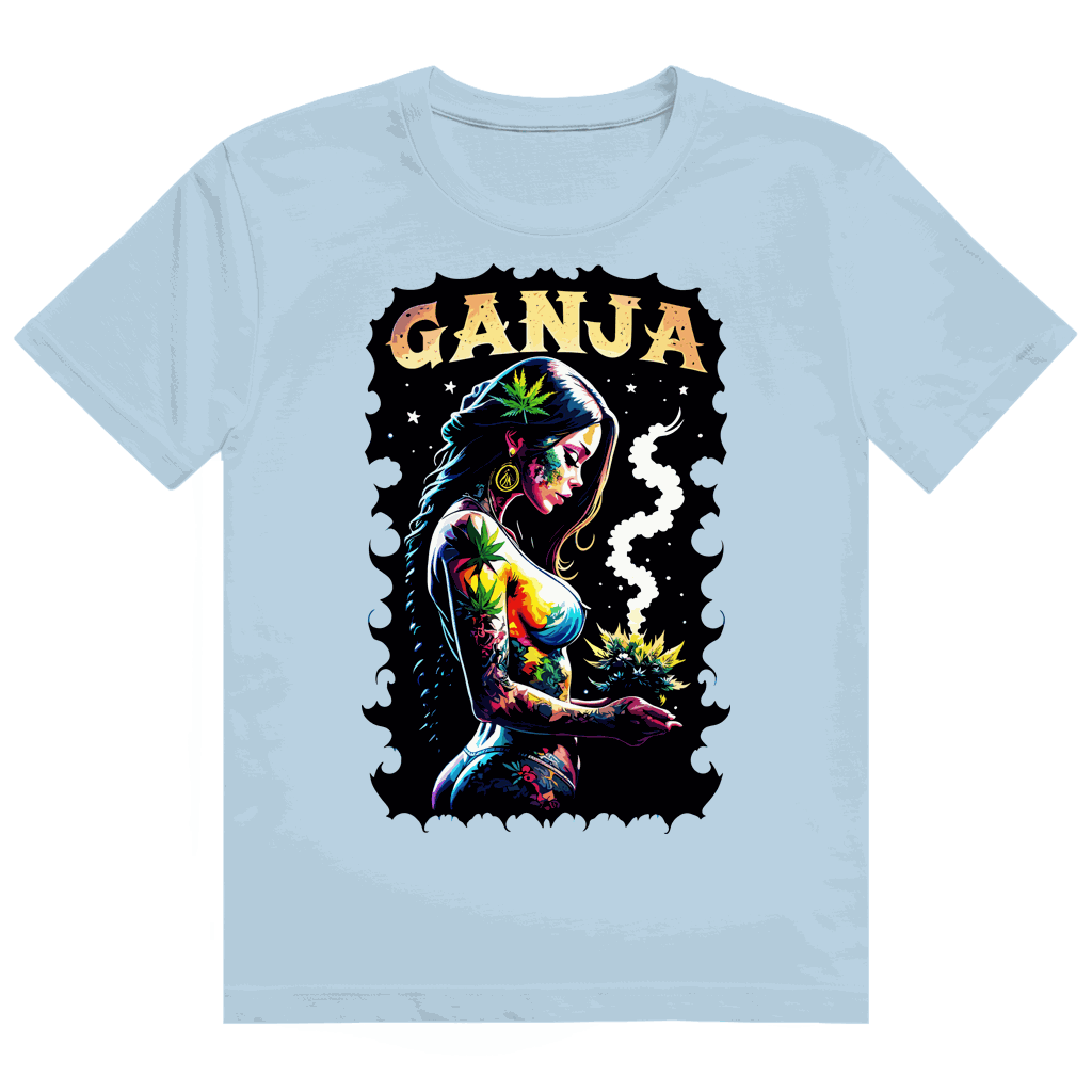 Heavy Cotton T-Shirt - Ganja Girl | Division420®
