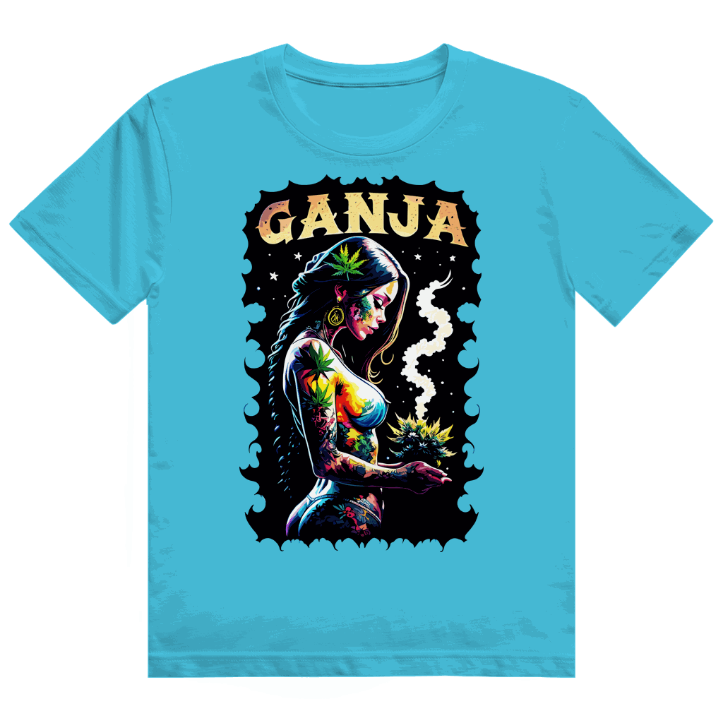 Heavy Cotton T-Shirt - Ganja Girl | Division420®