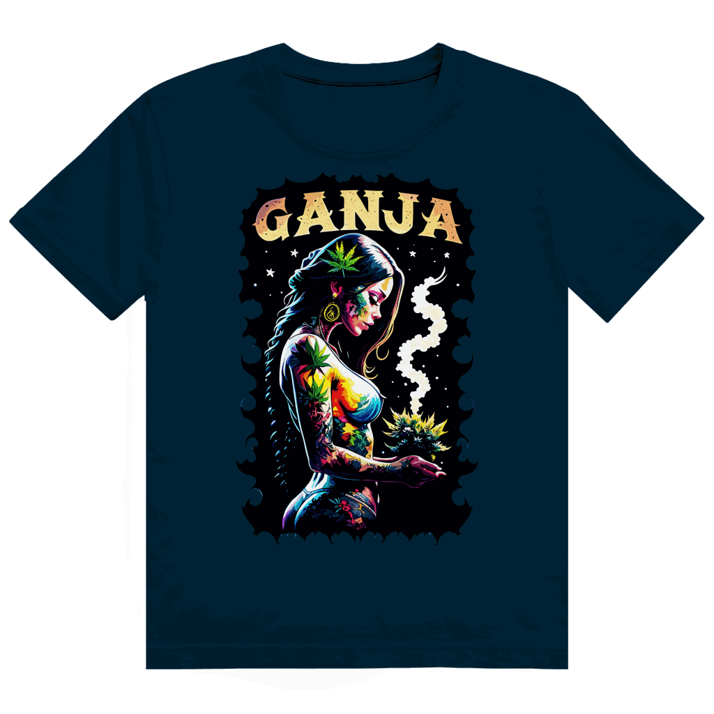 Heavy Cotton T-Shirt - Ganja Girl | Division420®