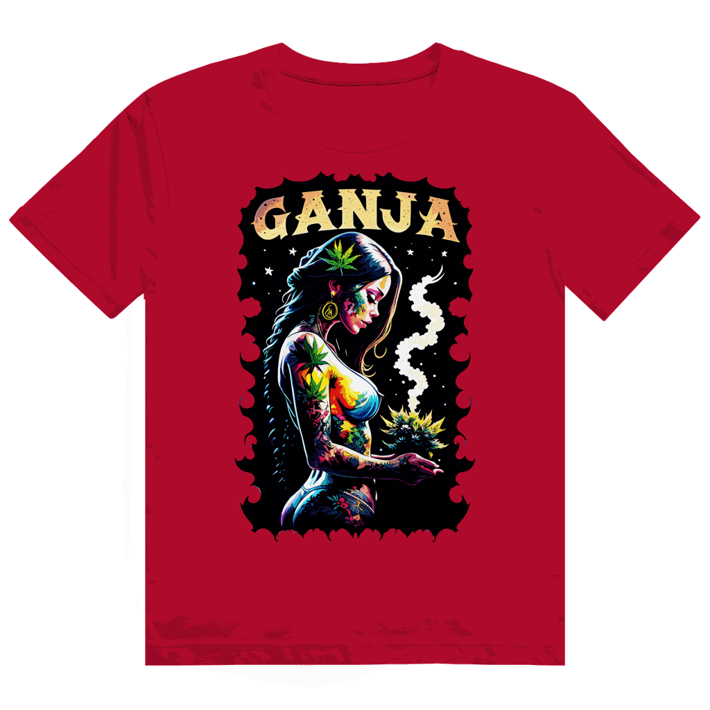 Heavy Cotton T-Shirt - Ganja Girl | Division420®