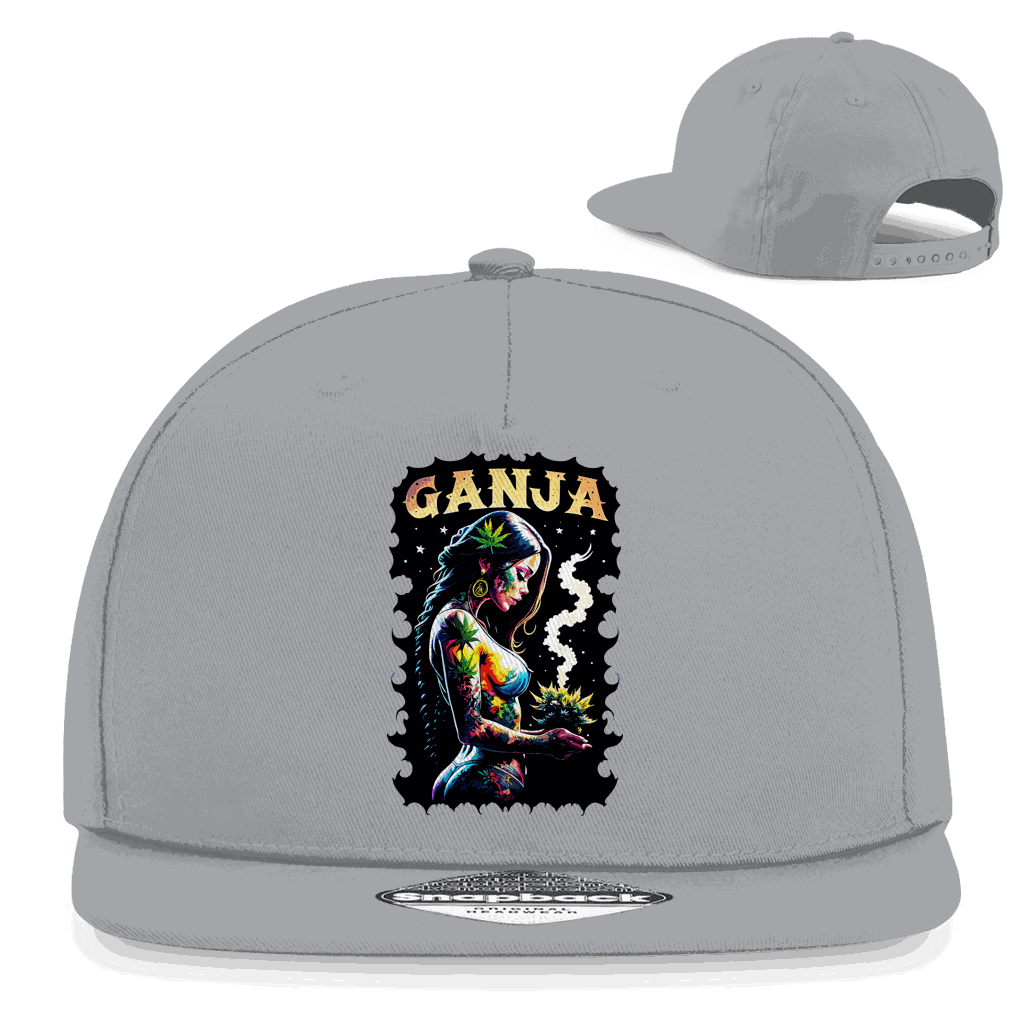 Snapback Rapper Cap - Ganja Girl | Division420®