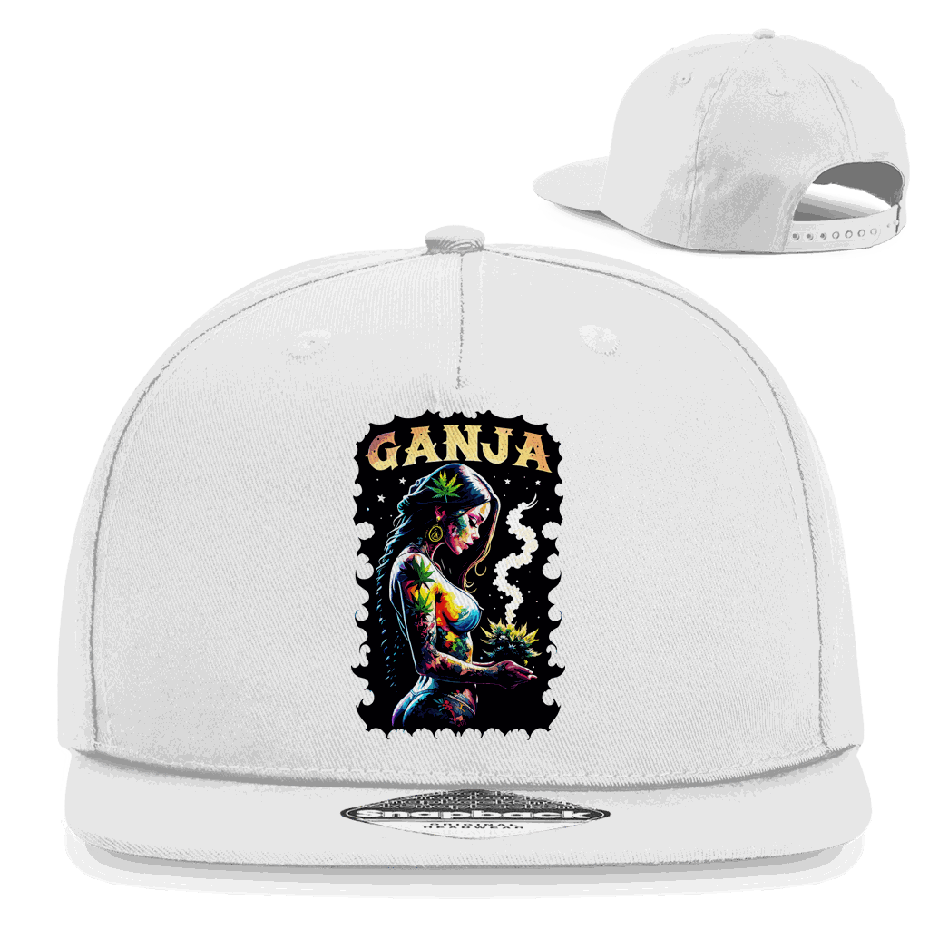 Snapback Rapper Cap - Ganja Girl | Division420®
