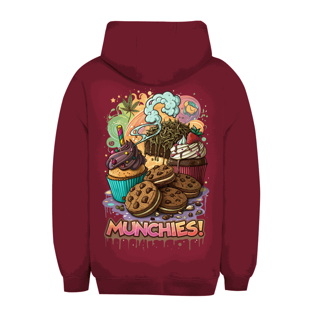 Unisex Oversize Hoodie - Munchies Art | Division420®