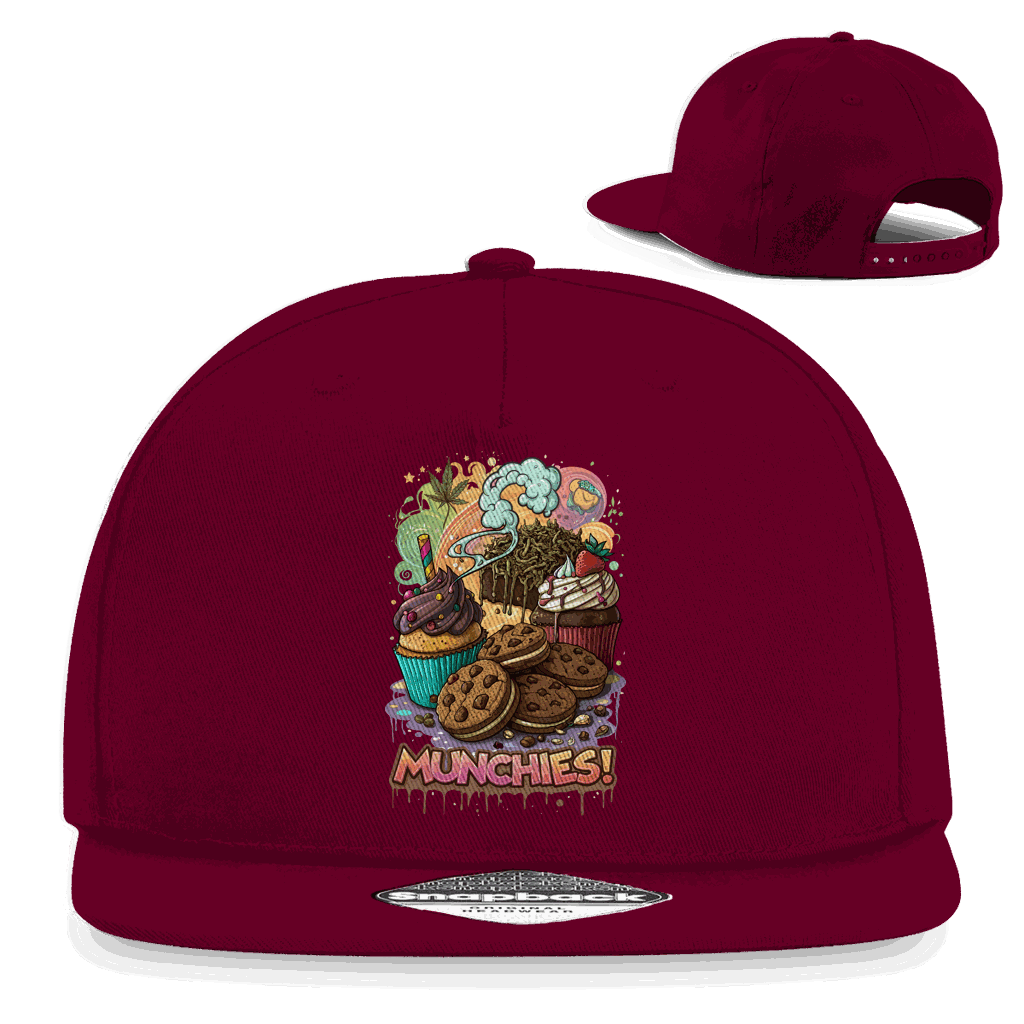 Snapback Rapper Cap - Munchies Art | Division420®