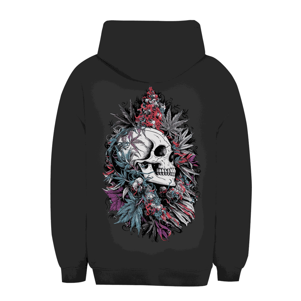 Unisex Oversize Hoodie - Skull Art Print | Division420®