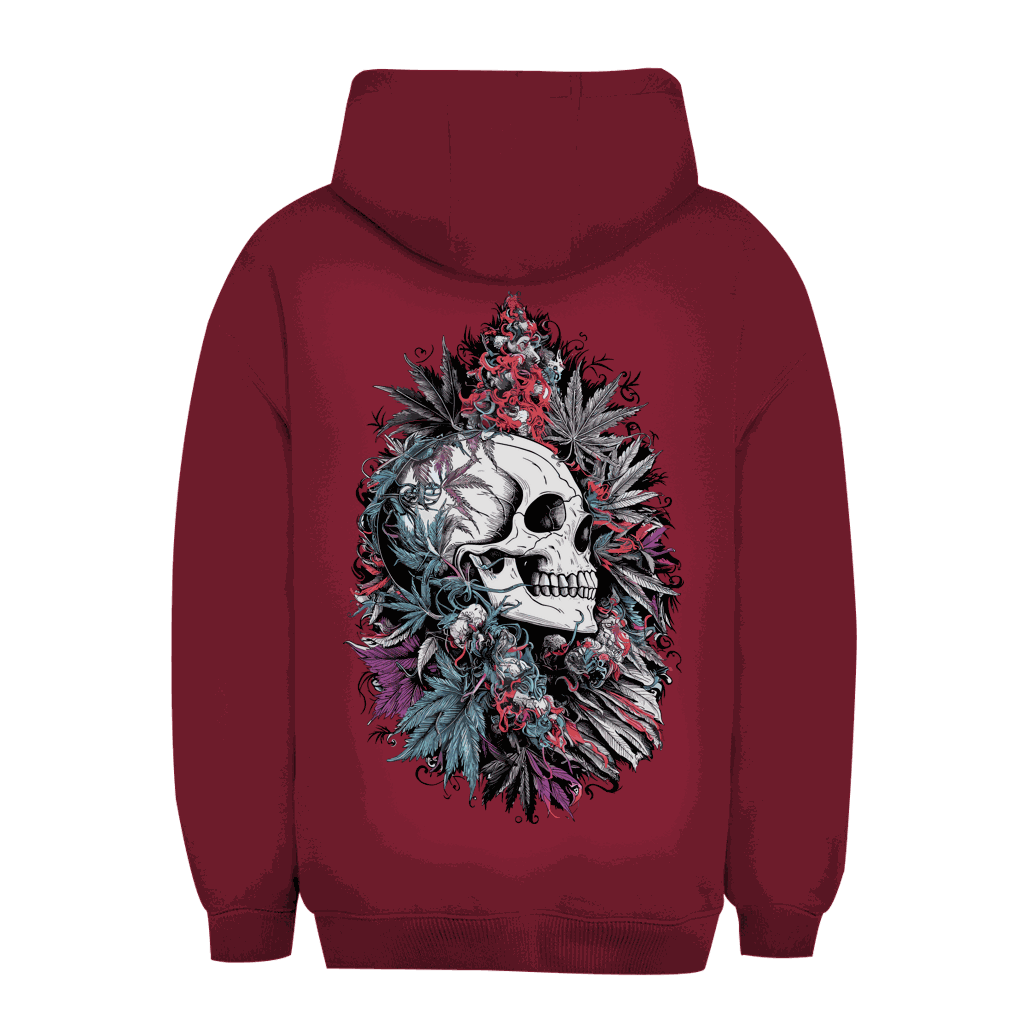Unisex Oversize Hoodie - Skull Art Print | Division420®