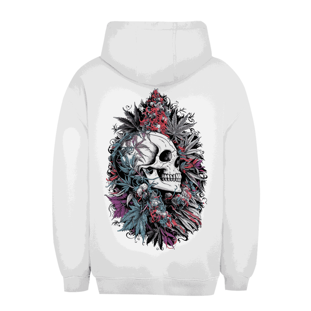 Unisex Oversize Hoodie - Skull Art Print | Division420®