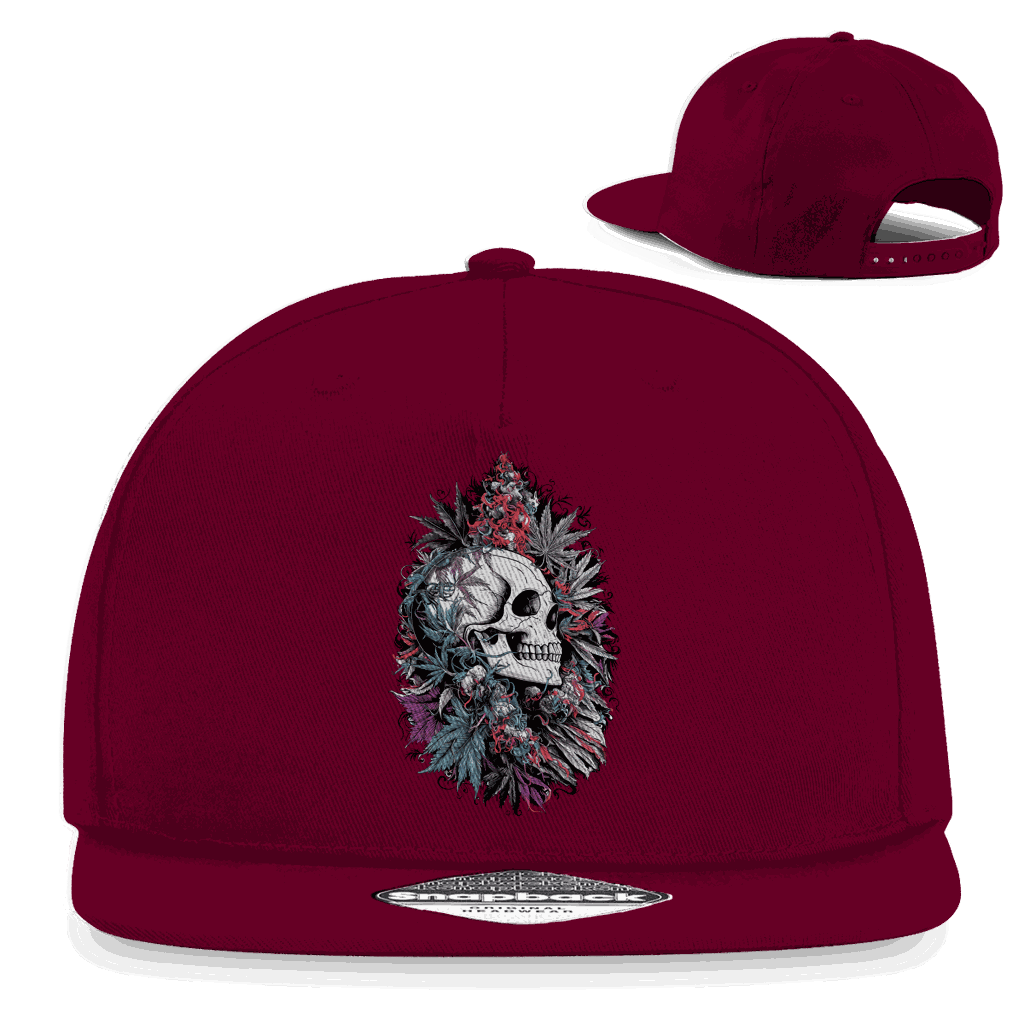 Snapback Rapper Cap - Skull Art Print | Division420®
