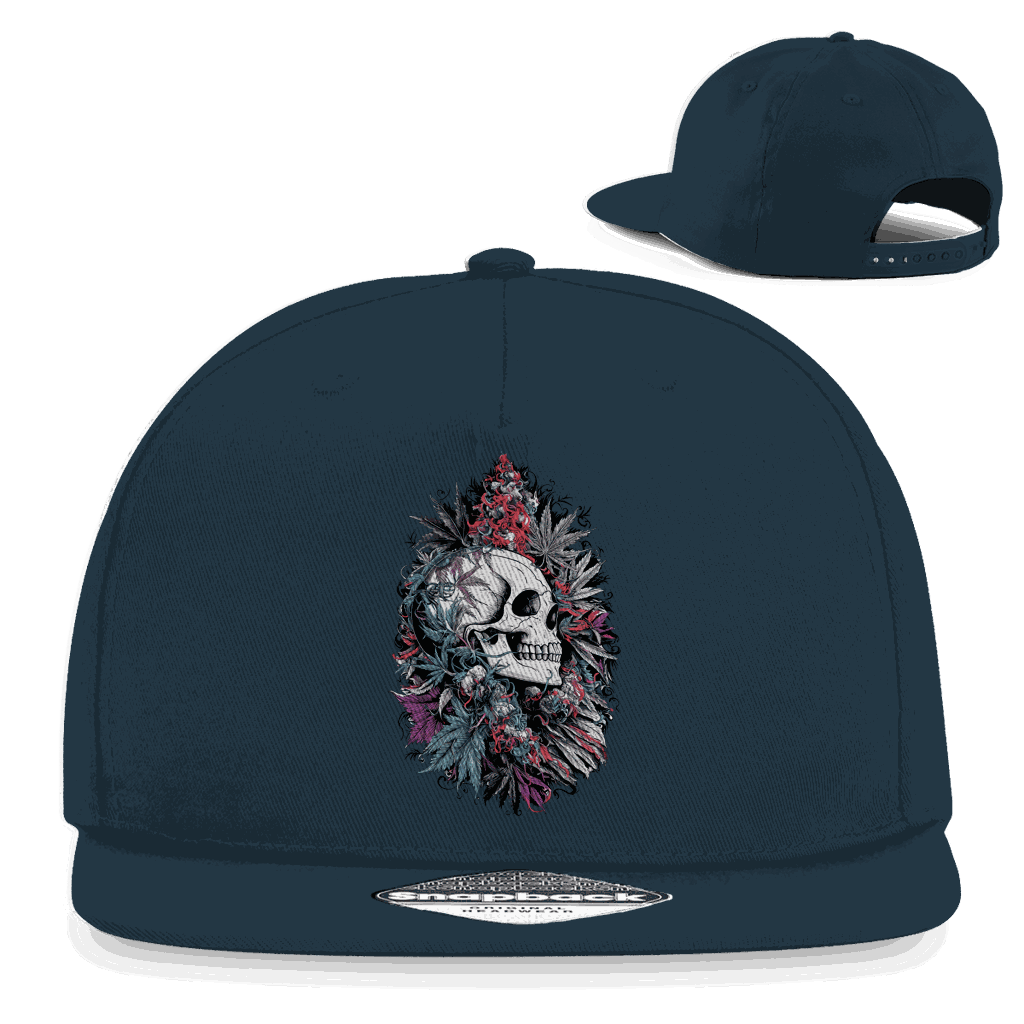 Snapback Rapper Cap - Skull Art Print | Division420®