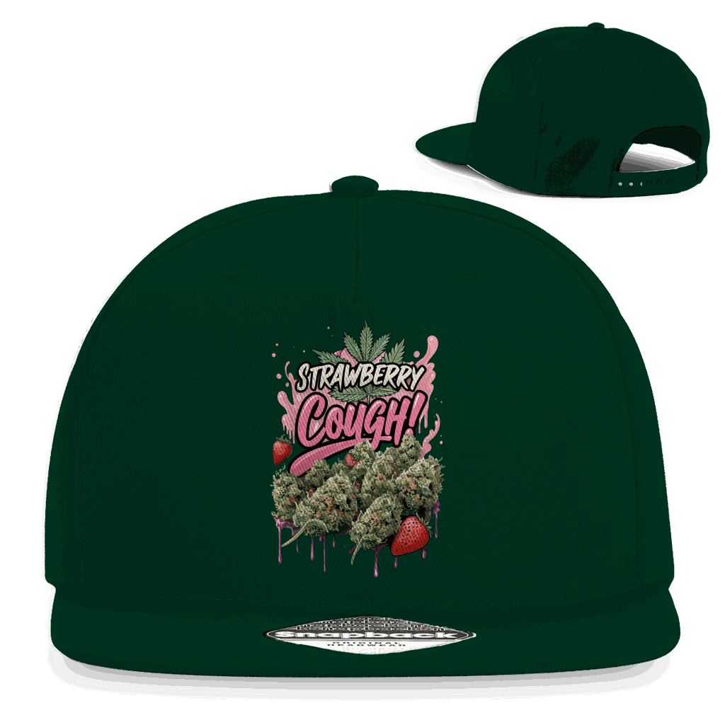 Snapback Rapper Cap - Strawberry Cough | Division420®