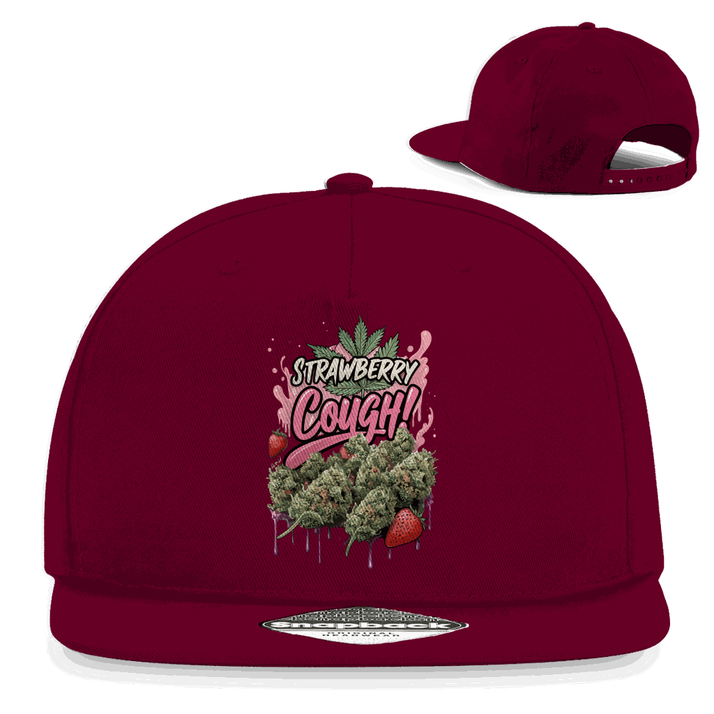 Snapback Rapper Cap - Strawberry Cough | Division420®