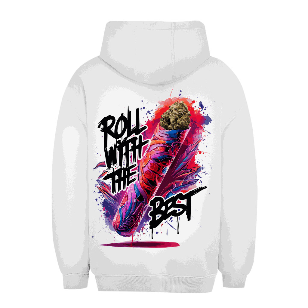 Unisex Oversize Hoodie von Division420 in urbanem Stil mit Kapuze und Kängurutasche