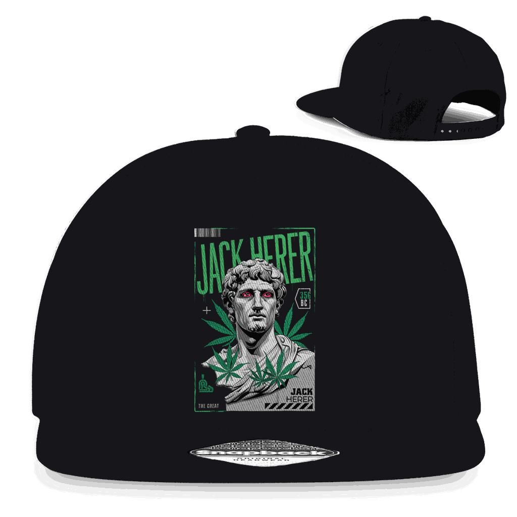 Snapback Rapper Cap - Jack Herer | Division420®
