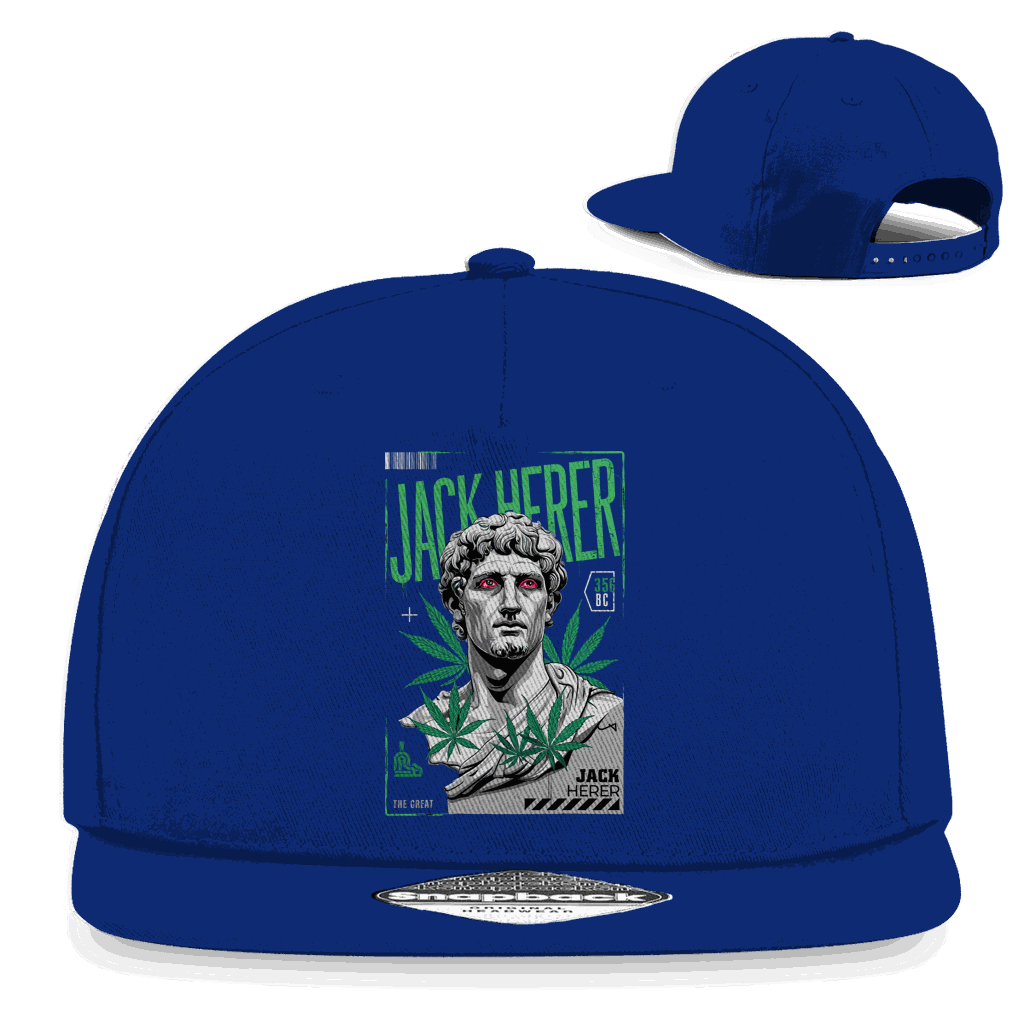 Snapback Rapper Cap - Jack Herer | Division420®