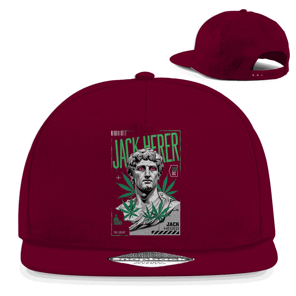 Snapback Rapper Cap - Jack Herer | Division420®