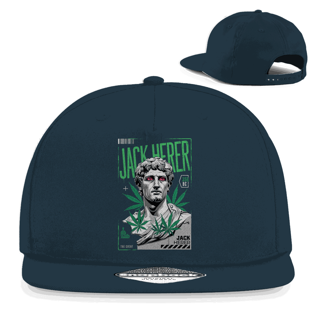 Snapback Rapper Cap - Jack Herer | Division420®