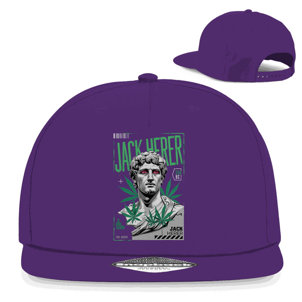 Snapback Rapper Cap - Jack Herer | Division420®