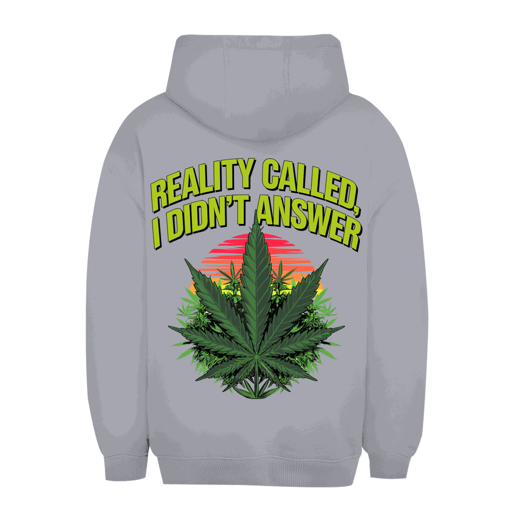 Unisex Oversize Hoodie von Division420 in urbanem Stil mit Kapuze und Kängurutasche