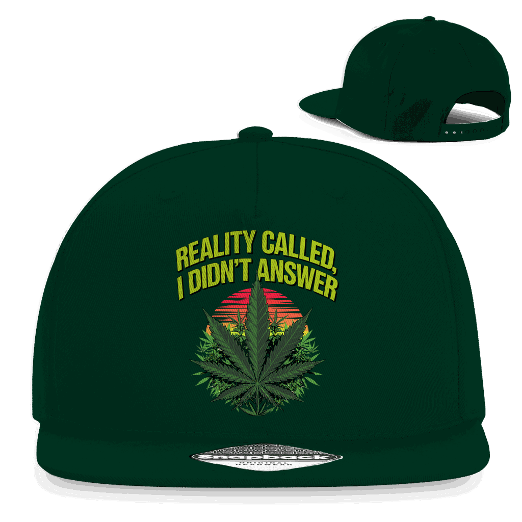 Snapback Rapper Cap - Reality Called | Division420®