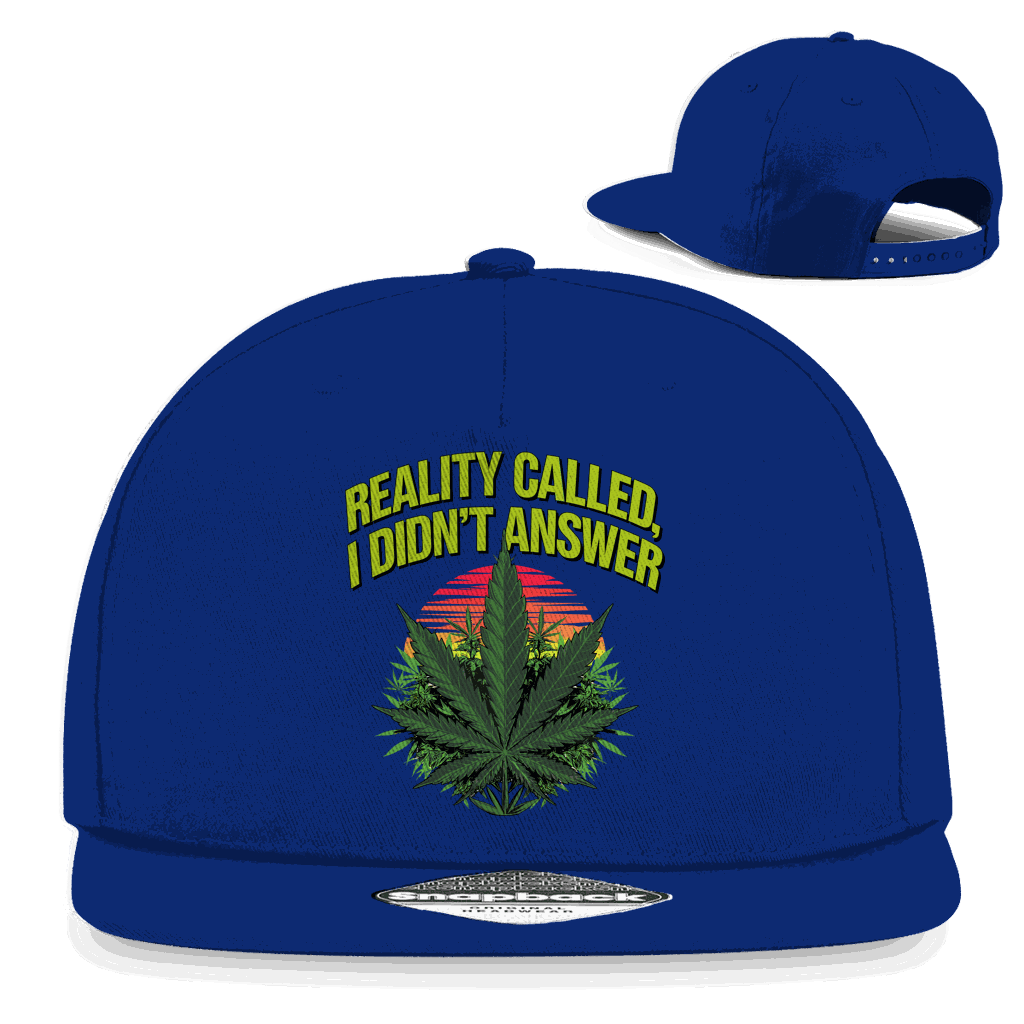 Snapback Rapper Cap - Reality Called | Division420®