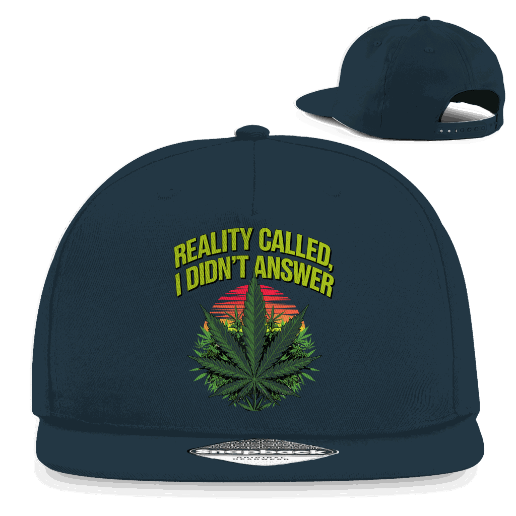 Snapback Rapper Cap - Reality Called | Division420®
