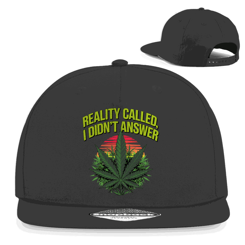 Snapback Rapper Cap - Reality Called | Division420®