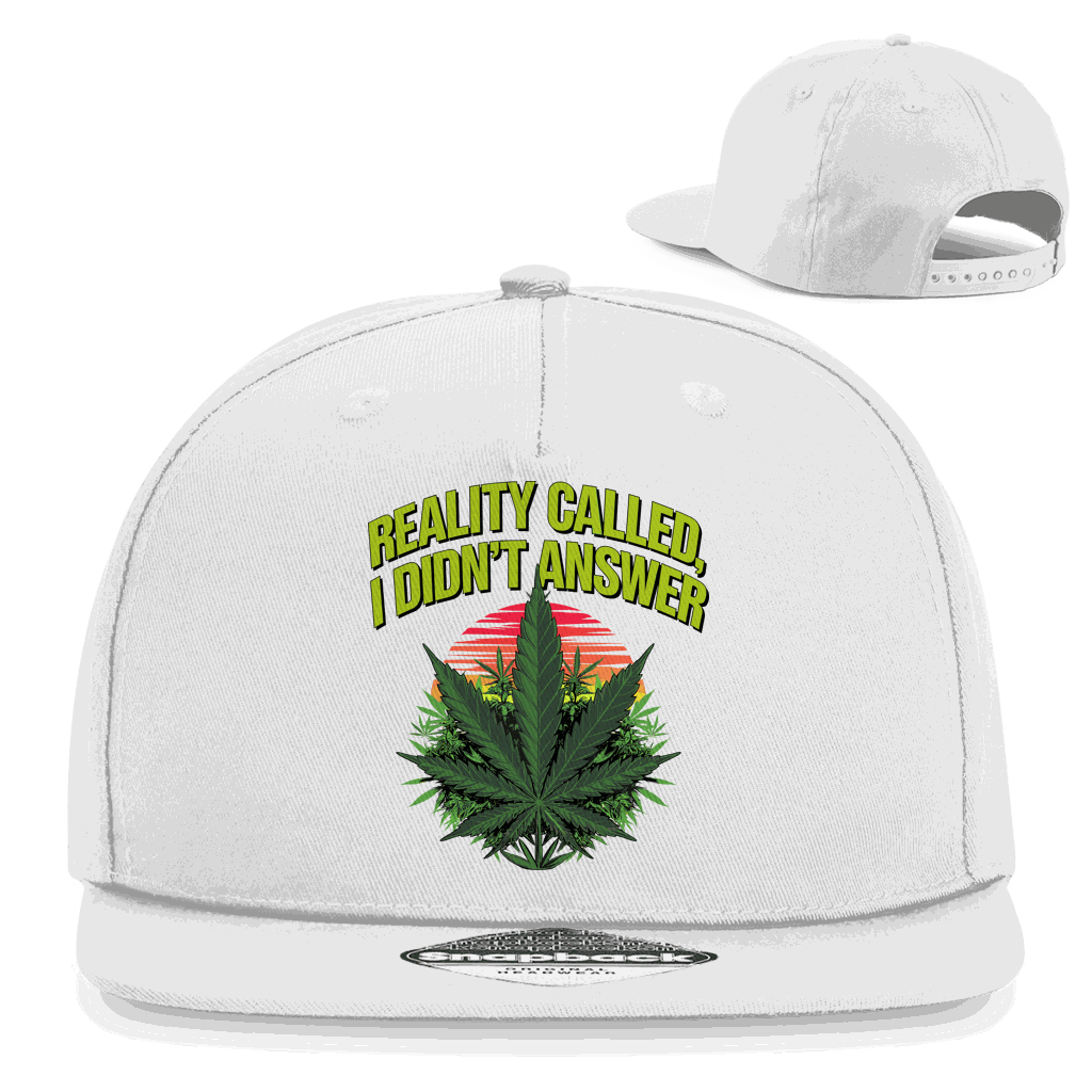 Snapback Rapper Cap - Reality Called | Division420®