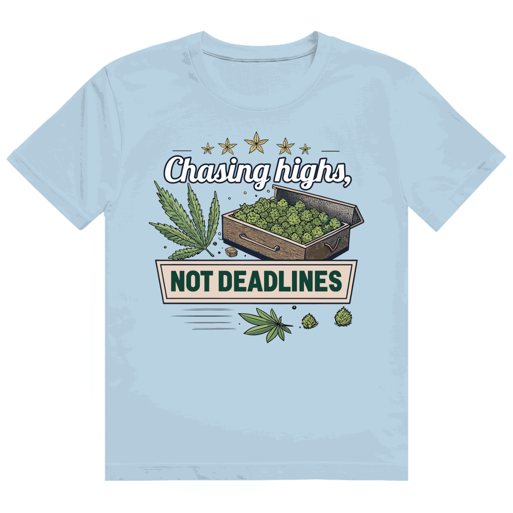Heavy Cotton T-Shirt - Chasing Highs | Division420®