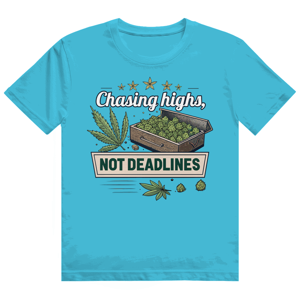 Heavy Cotton T-Shirt - Chasing Highs | Division420®