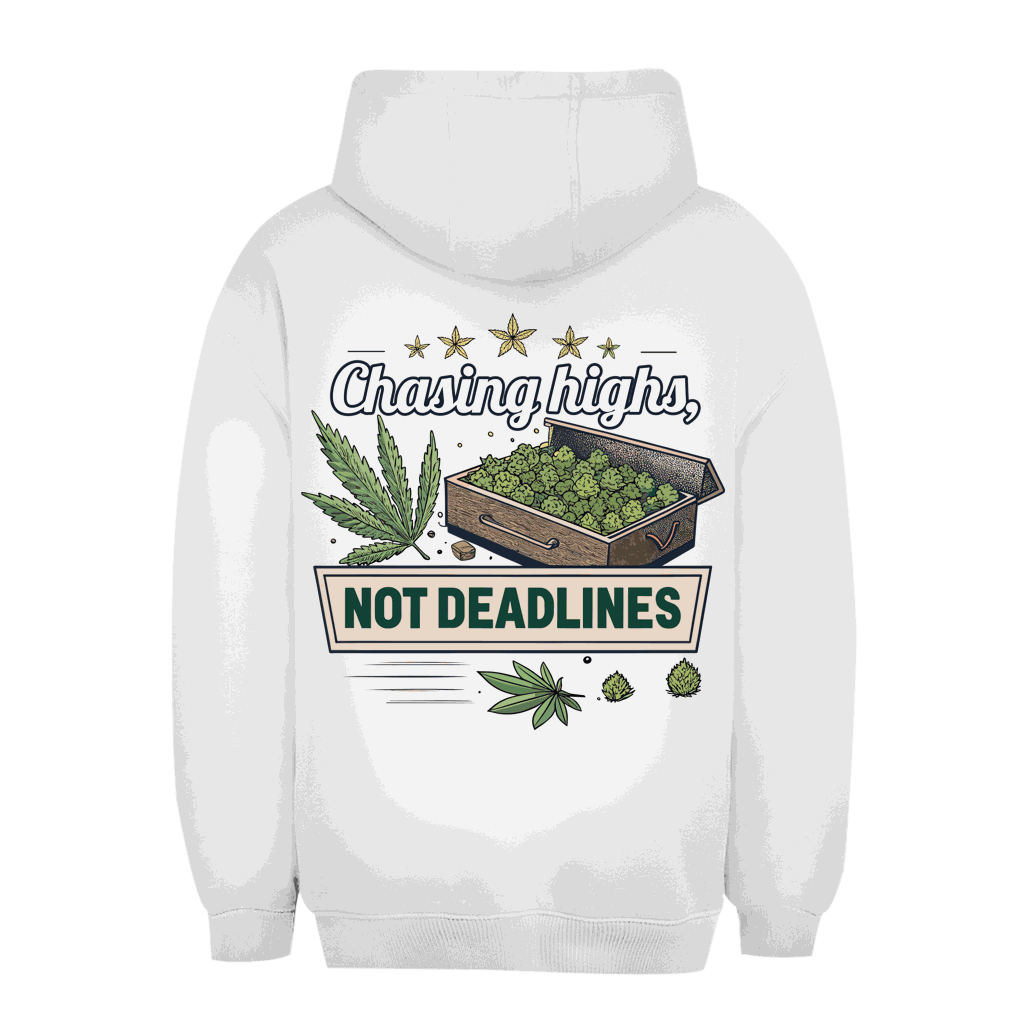 Unisex Oversize Hoodie von Division420 in urbanem Stil mit Kapuze und Kängurutasche