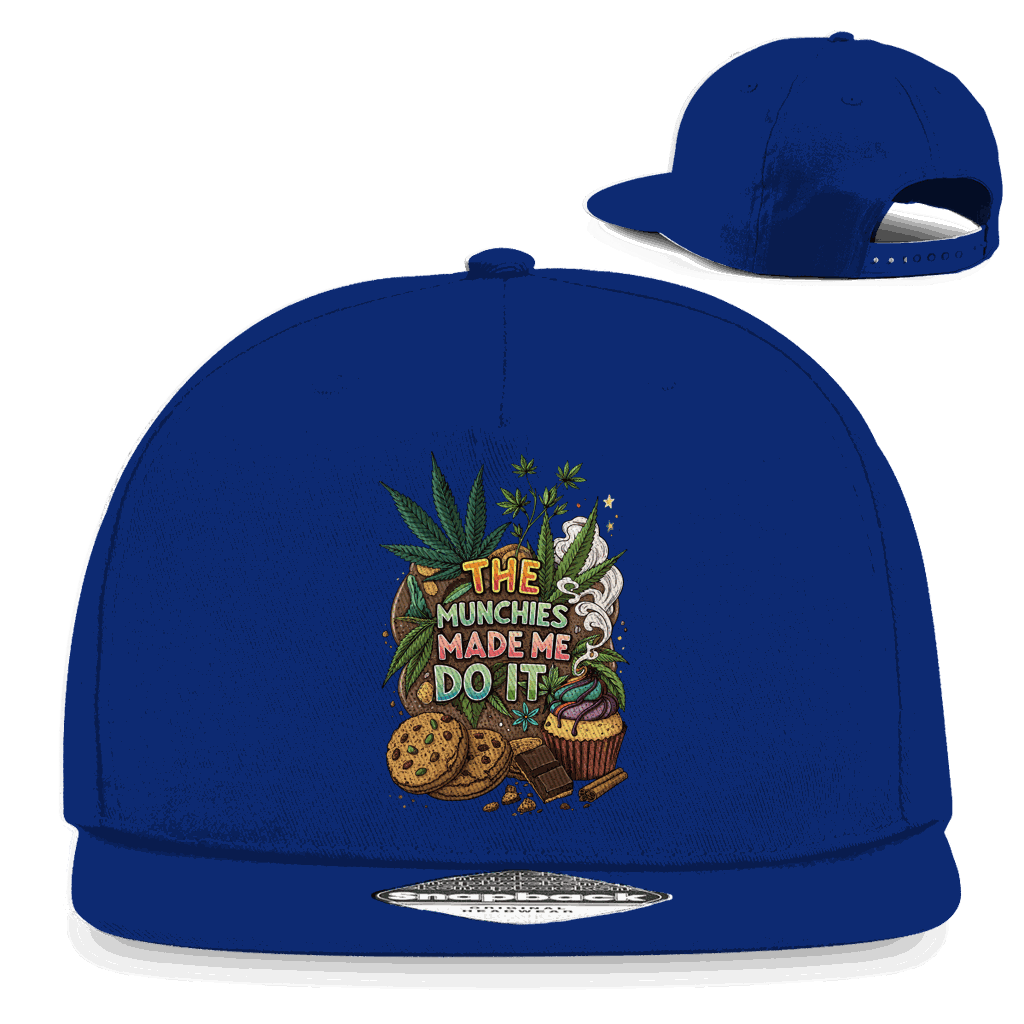 Snapback Rapper Cap - The Munchies | Division420®