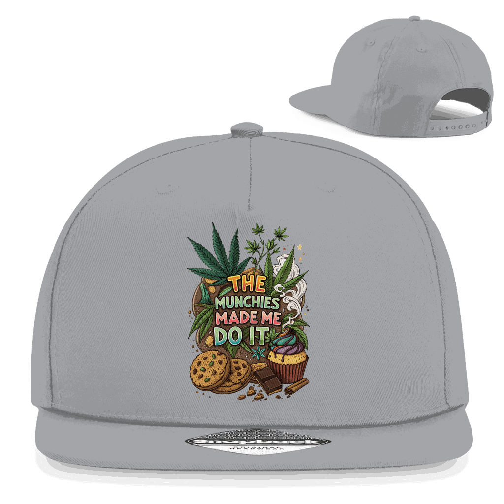 Snapback Rapper Cap - The Munchies | Division420®