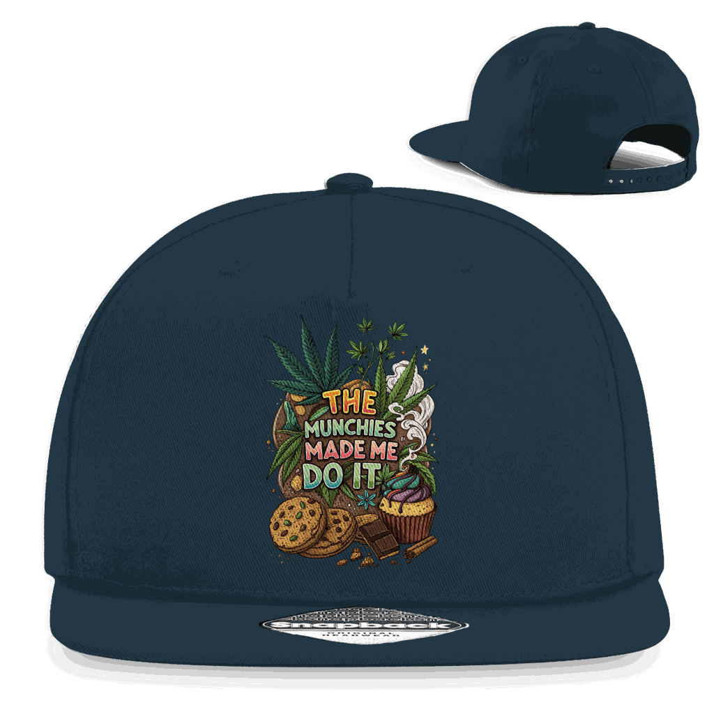 Snapback Rapper Cap - The Munchies | Division420®