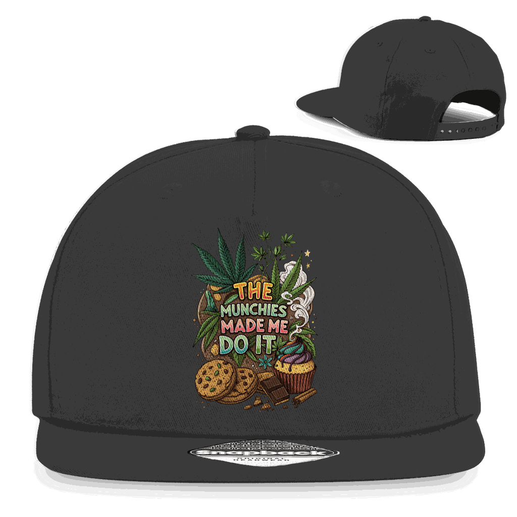 Snapback Rapper Cap - The Munchies | Division420®