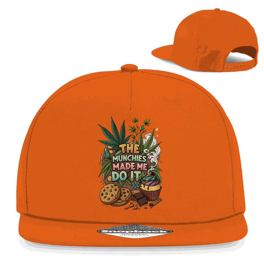Snapback Rapper Cap - The Munchies | Division420®