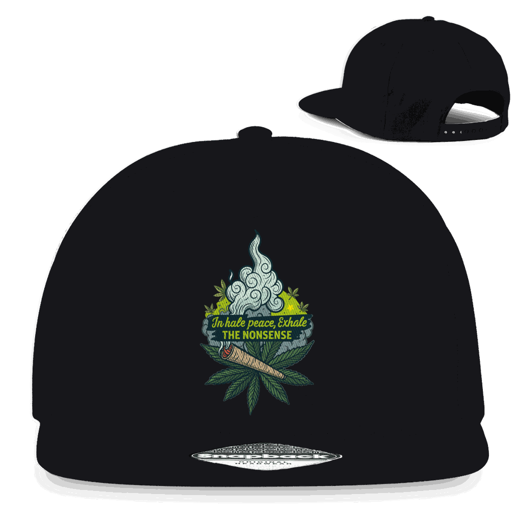 Snapback Rapper Cap - Inhale | Division420®