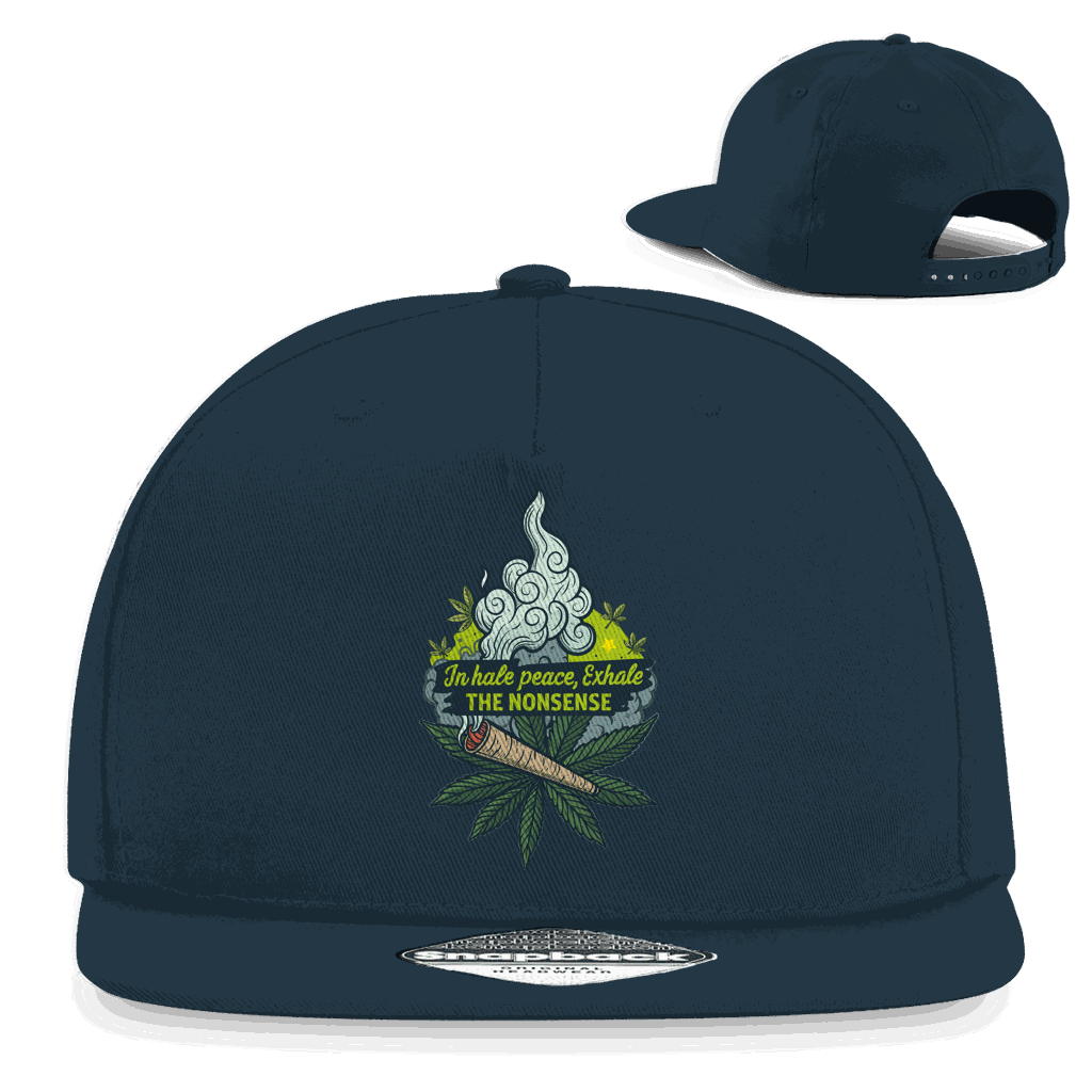 Snapback Rapper Cap - Inhale | Division420®