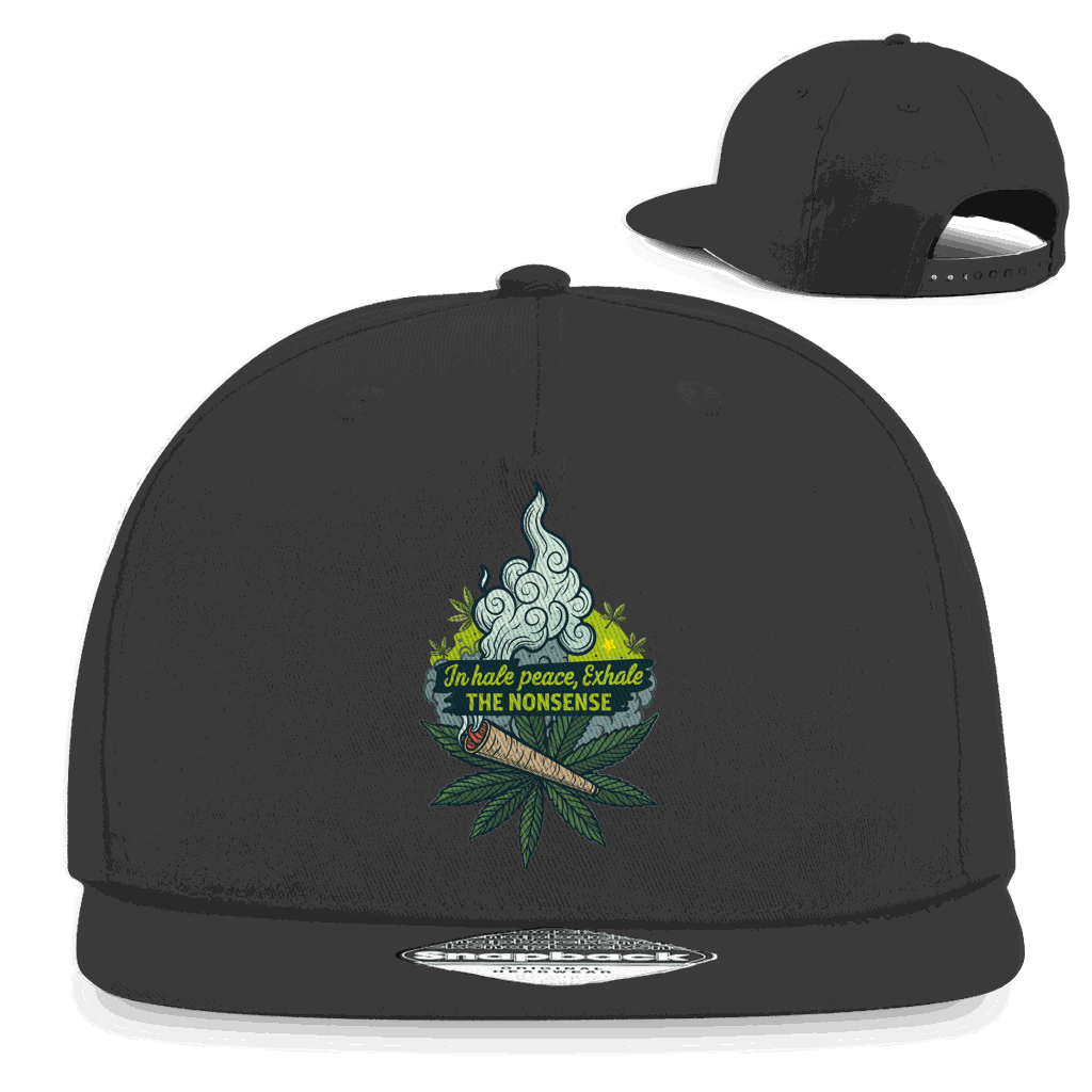 Snapback Rapper Cap - Inhale | Division420®