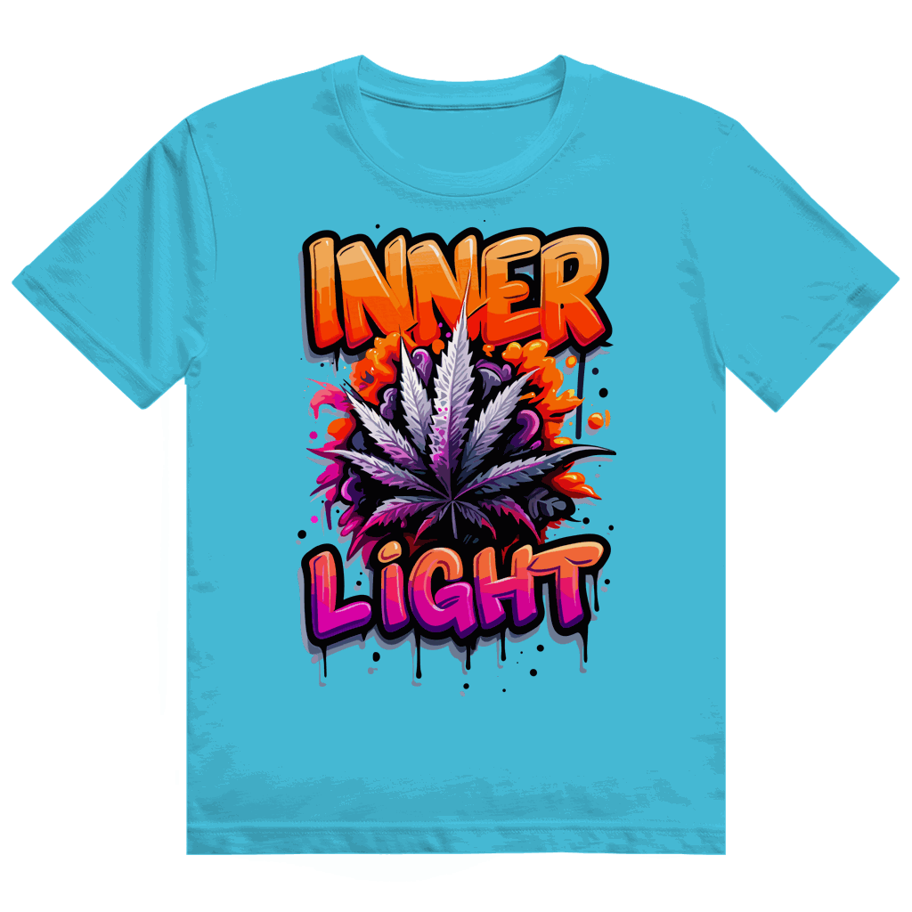 Größentabelle des Division420 Heavy Cotton T-Shirts Inner Light
