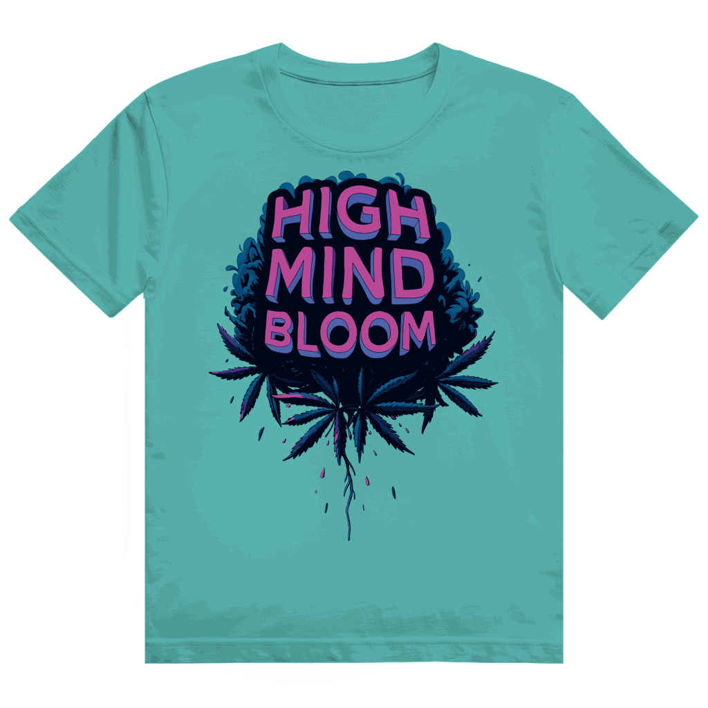 Heavy Cotton T-Shirt - High Mind Bloom | Division420®